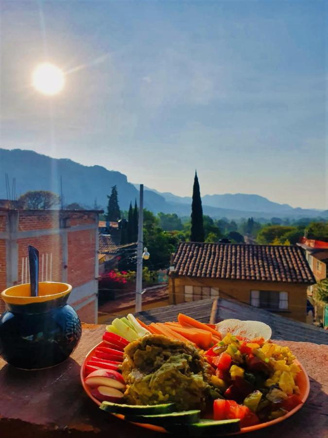 Mi Atardecer En Tepoz, Hostal 迪坡斯特兰 外观 照片